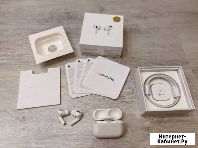 Airpods pro (шумоподавление, прозрачность, простра Мурманск - изображение 1