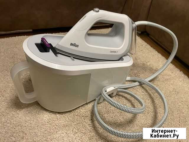 Утюг Braun CareStyle 3 Гладильная система Черноголовка - изображение 1