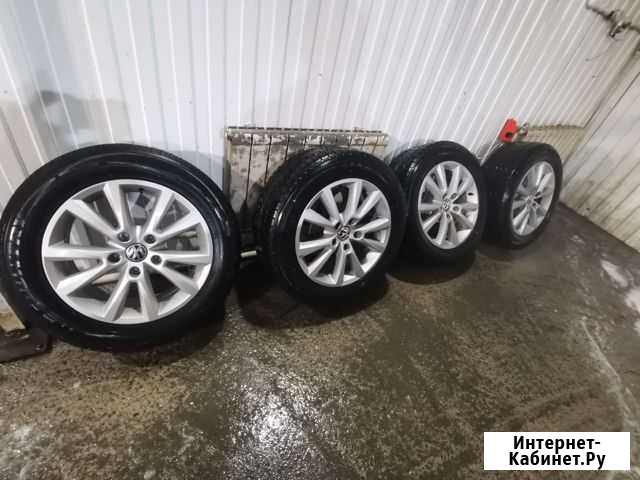 Колеса Оригинальные на touareg 255/55/18 Кемерово - изображение 1