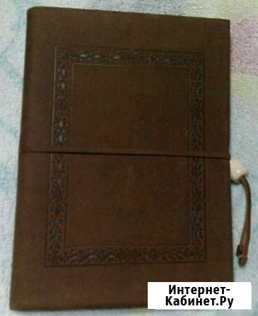 Ежедневник кожа Italy handmade USA Barnes&Noble Саратов - изображение 1