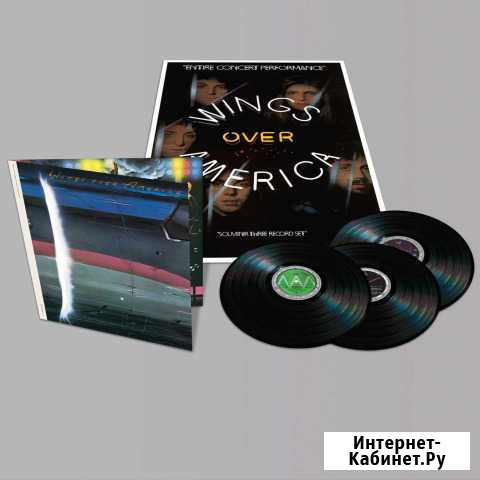 Wings Over America (vinyl) 3LP Новосибирск - изображение 1
