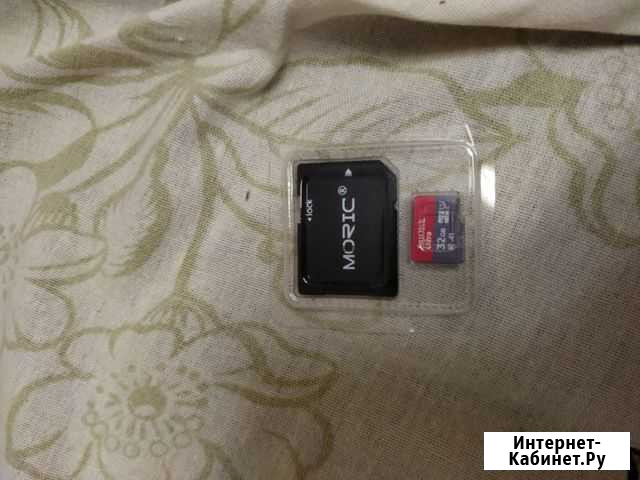 Карта памяти micro sd 32 + адаптер Тольятти - изображение 1