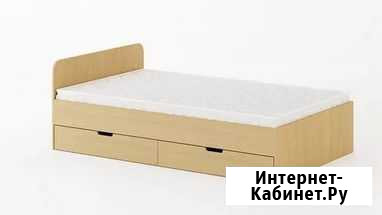 Кровать с ящиками 120 (Б) Шелехов - изображение 1