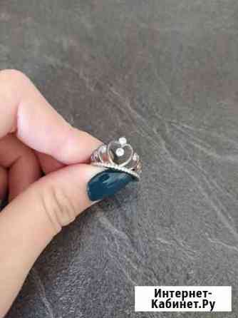 Серебряное кольцо корона Челябинск