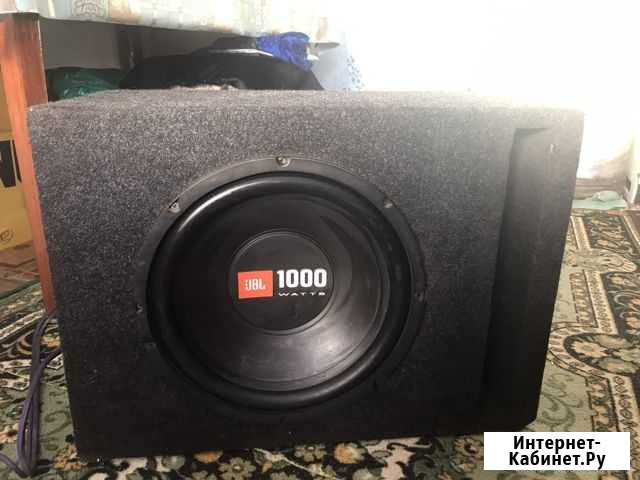 Сабвуфер JBL 1000W с усилителем Blaupunkt GTA 275 Омск - изображение 1
