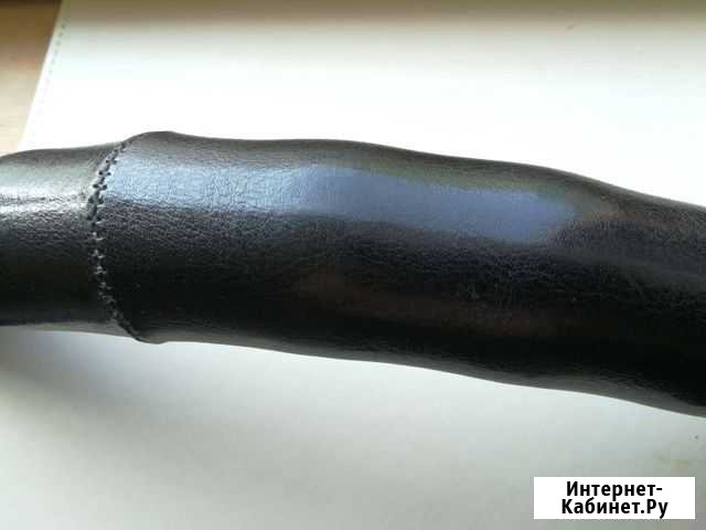 Чехол на руль 38см кожа или обмен на шлем Ялта - изображение 1