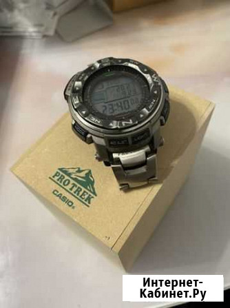 Casio Protrek PRG-250T-7 титановые Ижевск - изображение 1
