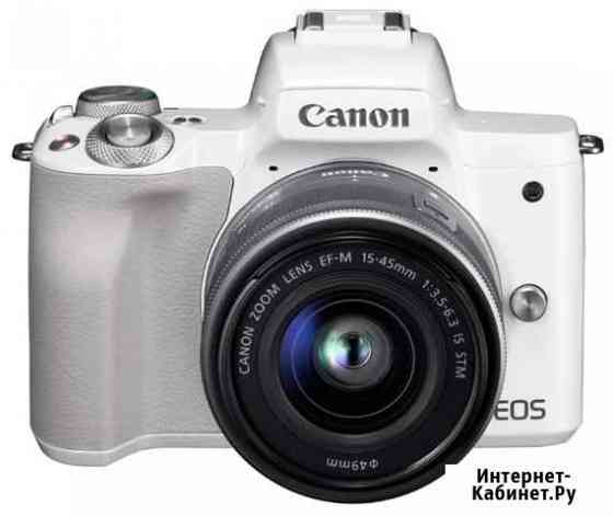 Canon EOS M50 Kit 15-45 IS STM Black / White Улан-Удэ