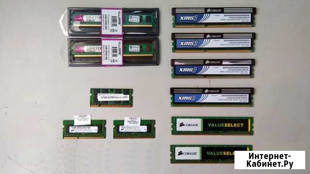 Оперативная память для пк и ноутбука DDR2 и DDR3 Керчь - изображение 1