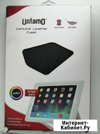 Чехол Untamo для Apple iPad Air, кожа, черный Кострома - изображение 1