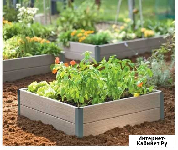 Клумба из дпк высокая Бугульма - изображение 1