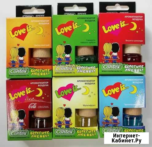 Ароматизаторы Contex Love is Липецк - изображение 1