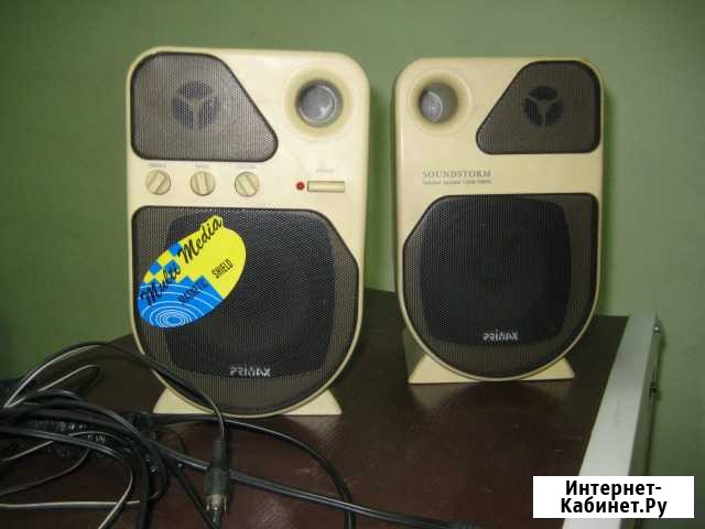 Активные колонки Primax soundstorm 120W pmpo Санкт-Петербург - изображение 1