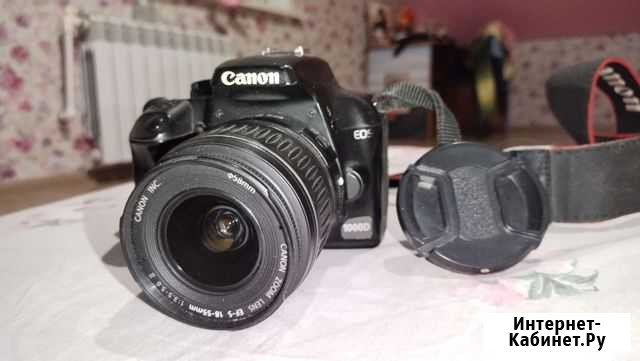 Зеркальный фотоаппарат Canon 1000d Димитровград - изображение 1