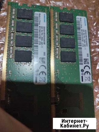 Оперативная память Samsung ddr4 8 gb 2x4 26660 Белгород - изображение 1