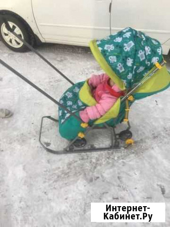 Коляска санки Черногорск - изображение 1