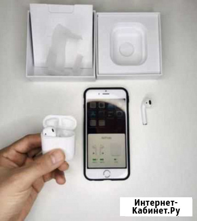 Airpods 2 Оригинал,как Новые, на Гарантии Саратов - изображение 1