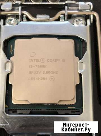 Процессор Intel core i5 7600k + материнка ASRock h Королев - изображение 1
