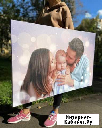 Портрет по фото на холсте, Печать на холсте Орск - изображение 1