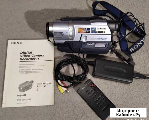 Видеокамера Digital8 Sony DCR-TRV140E Тамбов - изображение 1
