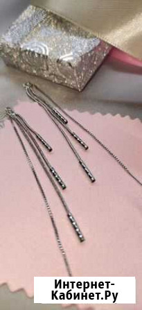 Серьги серебро продевки новые распродажа Краснодар - изображение 1
