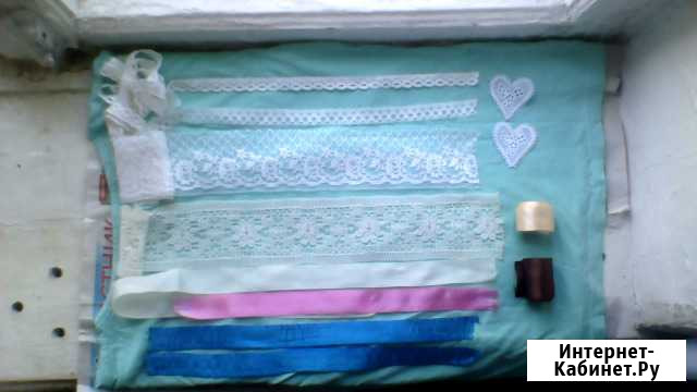 Кружево и ленты атласные Казань - изображение 1