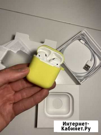 Airpods 2 оригинал бу Петрозаводск - изображение 1