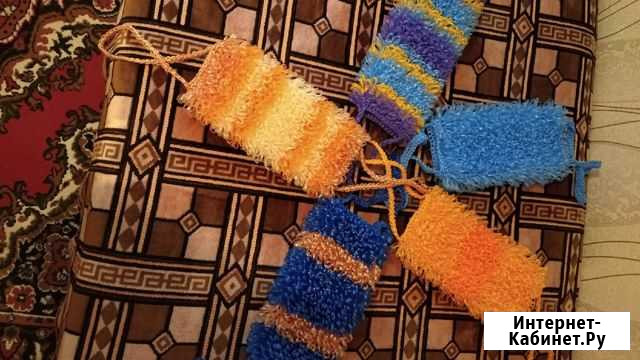 Мочалка ручной вязки Вятские Поляны - изображение 1
