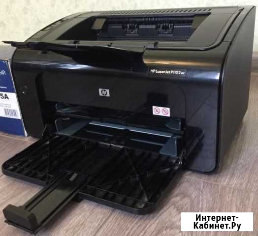 Лазерный принтер с WI-FI HP LJ P1102W Волгоград - изображение 1