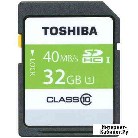 Карта памяти Toshiba sdhc 32Gb Class 10 UHS Кострома