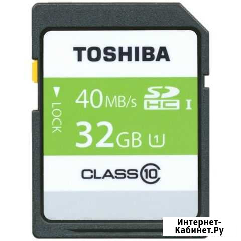 Карта памяти Toshiba sdhc 32Gb Class 10 UHS Кострома - изображение 1