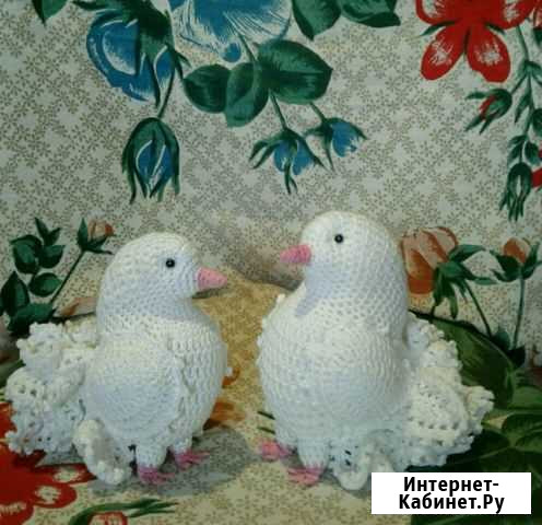Вязаные голуби Бердск - изображение 1
