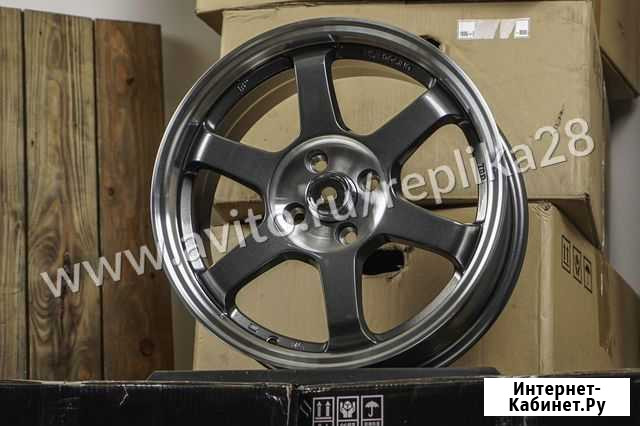 Литые диски Rays TE37 SL R16 7.0 4x100 *gm Благовещенск - изображение 1