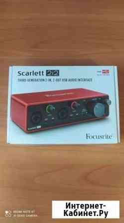 Звуковая карта Focusrite Scarlett 2i2 3nd Gen Тюмень