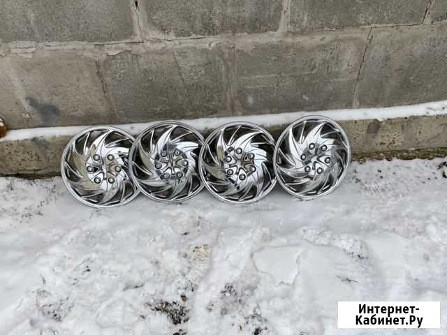 Хром колпаки r15 Томск - изображение 1
