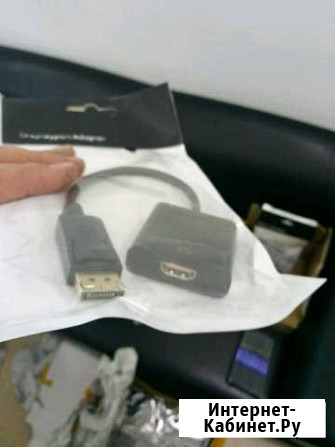 Конвертер переходник DP - hdmi Барнаул - изображение 1
