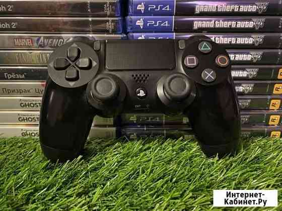 Геймпад DualShock 4 v2 Оригинал Черный Кострома