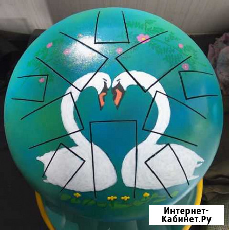 Глюкофон Лебеди 22 см Хабаровск - изображение 1
