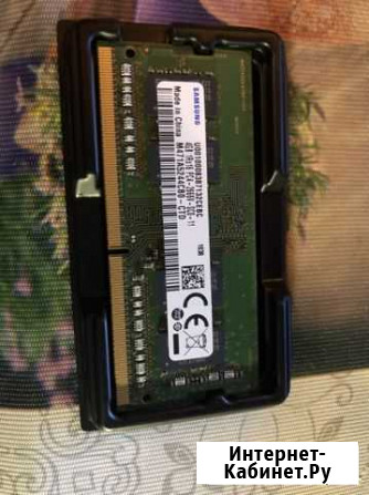 Память для ноутбука Sodimm ddr4 4gb Мурино - изображение 1