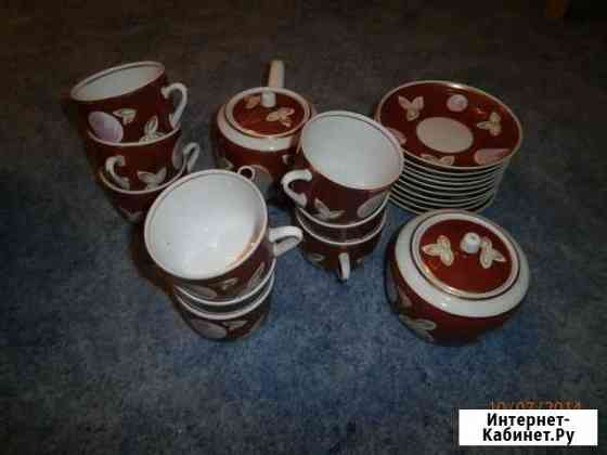 Чайный сервиз СССР Дмитровский фарфоровый завод Ростов-на-Дону