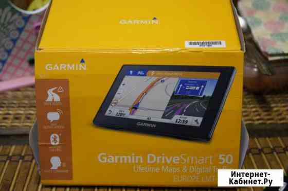 Навигатор garmin drivesmart 50 LMT Europe (4к UHD) Йошкар-Ола