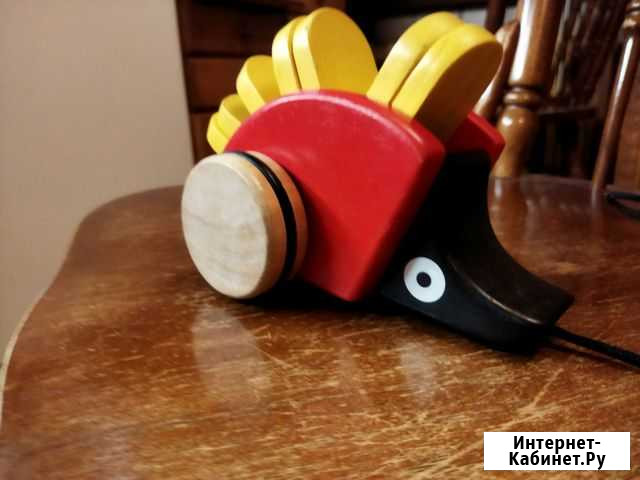 Игрушка ёжик из Икеа деревянная Санкт-Петербург - изображение 1