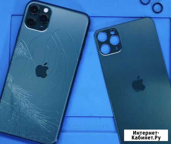 Замена заднего стекла iPhone X/XR/XS Max/11-12-13 Мурманск - изображение 1
