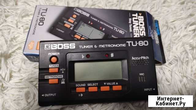 Boss TU80 гитарный тюнер с метрономом Архангельск - изображение 1