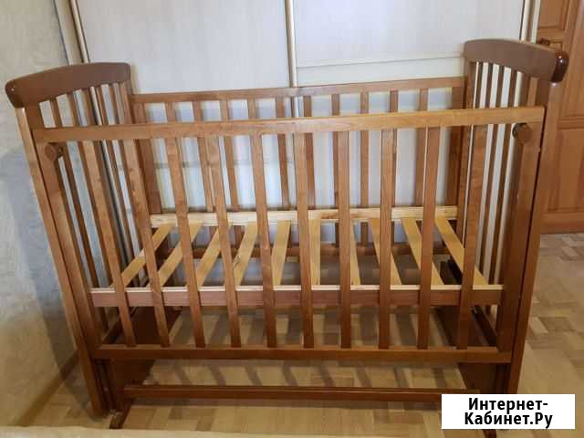 Детская кроватка с матрасом Рязань - изображение 1