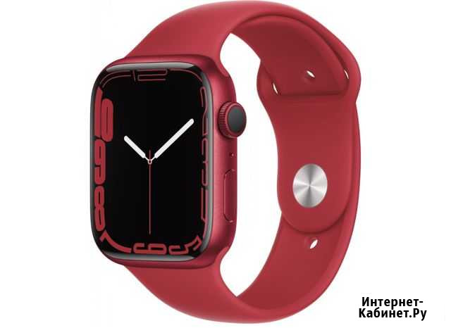Apple Watch Series 7 GPS 45мм Red новые Чебоксары - изображение 1