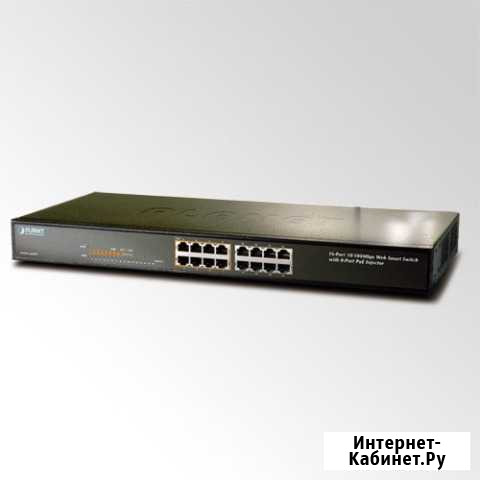 Коммутатор planet fnsw-1608PS Магадан - изображение 1