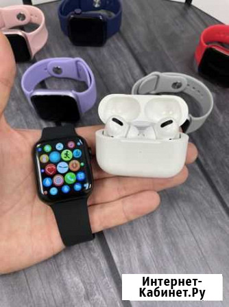 Apple Wаtch 6 + аirpods Pro (Комплект) Санкт-Петербург - изображение 1