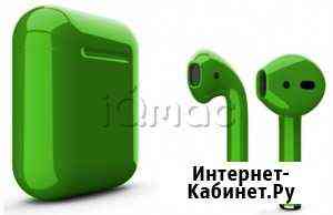 AirPods 2 - беспроводные наушники Apple Зеленый Краснодар