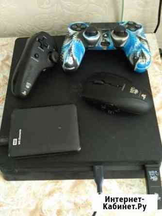 Sony PS4 slim 500g +внеш.ж. диск 2тб. + Split Fish Тольятти